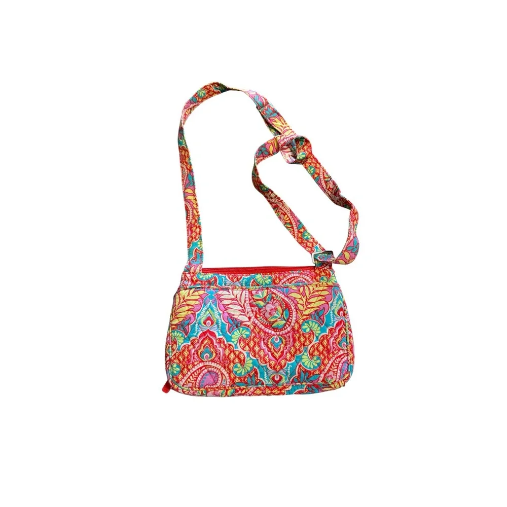 Vera Bradley Little Hipster Crossbody Bag in Paisley in Paradise NWT